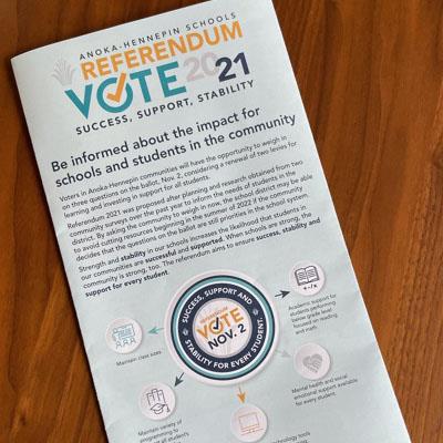 Informational mailer, Referendum 2021